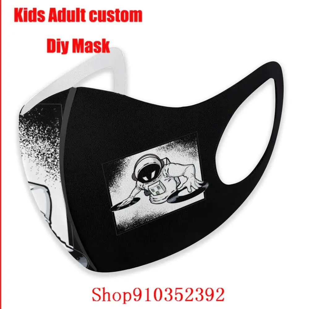 DJ астронавт маска en tissu lavable enfant маски для зародышей защита взрослых тушь ресниц и