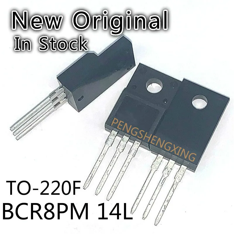 

10 шт./лот BCR8PM-14L BCR8PM TO-220F 8A 700 в новые оригинальные Точечные продажи