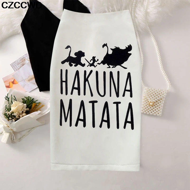 Женская юбка-карандаш Hakuna Matata Ullzang Lion King, сексуальный мини облегающий, большой размер, Юбка Faldas Mujer Moda Jupe Femme