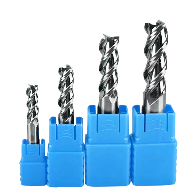 

ZGT Aluminum Milling Cutter End Mill HRC50 3 Flute Metal Alloy Carbide Tungsten Steel Endmill Aluminum Copper CNC Tools 1mm 2mm