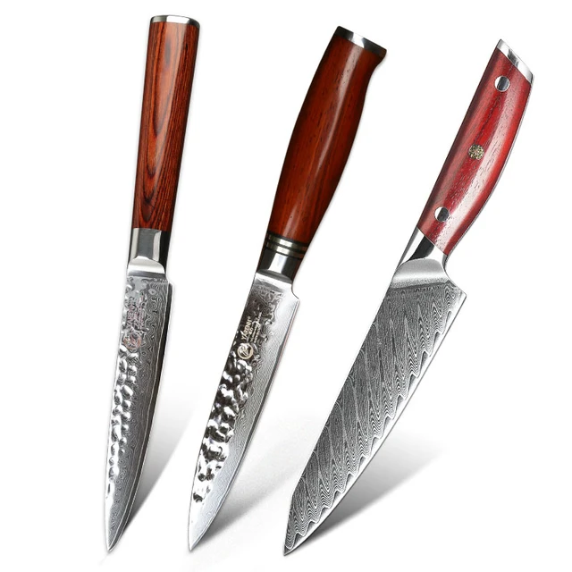 Damascus Fruit Knife 5 inch-HYZ Series