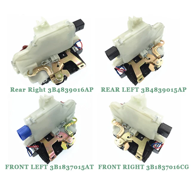 Для VW JETTA MK5 GTI Кролик BETTLE дверной замок привод механизм 3B4839015AP 3B4839016AP 3B1837015AT 3B1837016CG