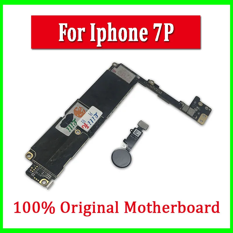 Заводская Разблокировка для iPhone 7 plus материнская плата с/без Touch ID 32 Гб 128 ГБ 256 ГБ материнская плата для iPhone 7 Plus плата