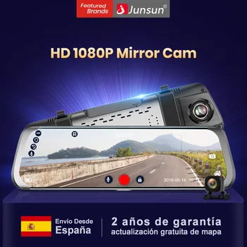 

Junsun Stream RearView Mirror Dvr dash Camera avtoregistrator 10'' IPS Touch Screen Full HD 1080P Car Dvr dash cam