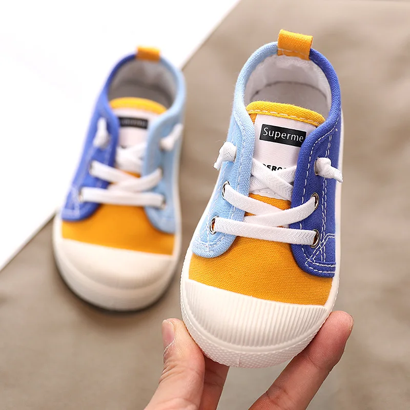 New Toddler Infant 8 Color Boys Girls #4-9 Canvas Classic Walking Comfort Shoes 