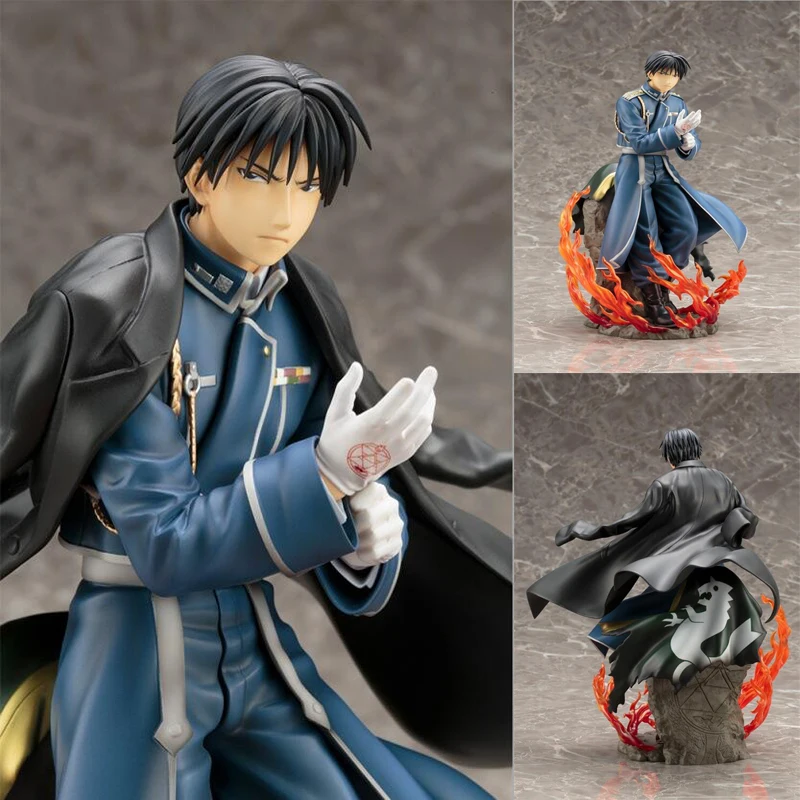 

22cm Anime figures Fullmetal Alchemist Roy Mustang ARTFX J Action figure toys collection boy Christmas birthday gift