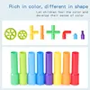 DIY Water Building Blocks Toys Montessori Water Pipe Building Blocks Toy Designer Children Construction Educational Toys Gift 6