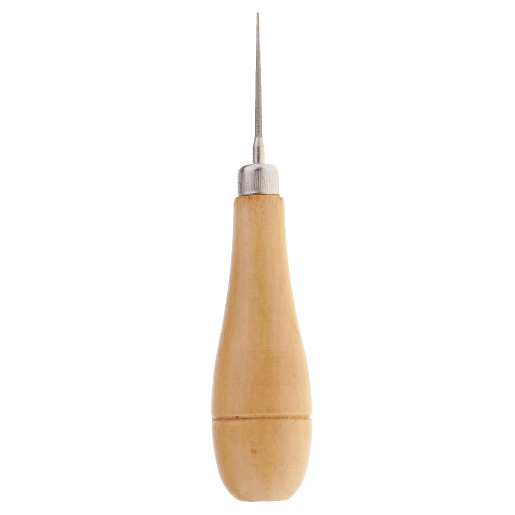 Деревянная ручка Бисероплетение Awl Reamer ювелирных изделий сильный инструмент пробивная игла