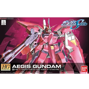 

Original Bandai HG SEED R05 1/144 Aegis GAT-X303 Aegis Gundam Assembly Action Figureals Model Dolls