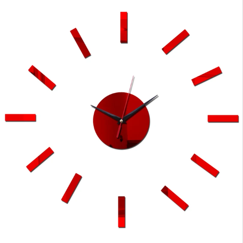 2018 горячая Распродажа акриловые наклейки на настенные часы домашний декор