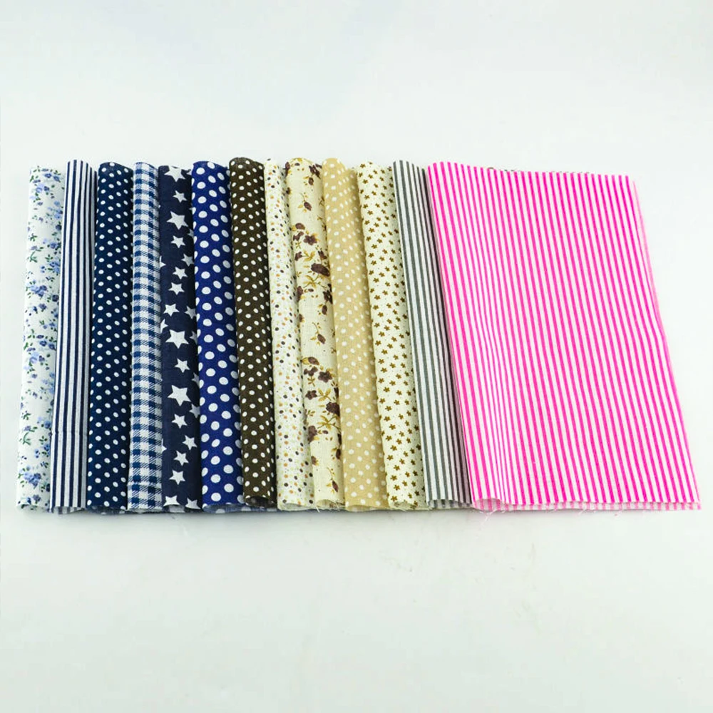 Booksew Cotton Fabric Scrpbooking No Repeat Colors and Design 50pieces Sewing Dolls Toys 10cmx12cm Fabric Other Art Work Crafts