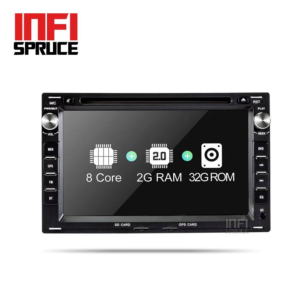 

Infispruse Android 9.0 Car Multimedia DVD Player 7 inch For Volkswagen Passat B5 MK5 Golf Polo car radio dvd 2 din gps navigator