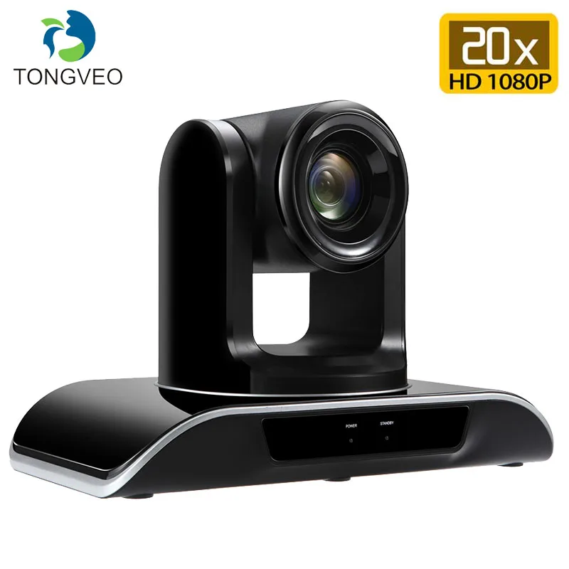 TONGVEO VHD202U USB2.0 1080P PTZ камера 20x Zoom с поворотным экраном веб для ноутбука H.264 YouTube Skype