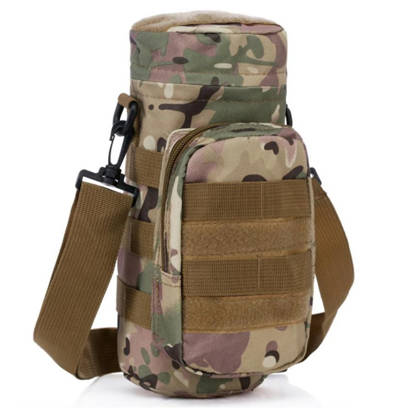 cp camouflage Поясная бутылка для воды сумка для чайника сумка для переноски Портативный для спорта на открытом воздухе скалолазание ASD88 - Цвет: cp camouflage