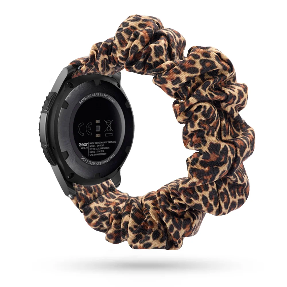 Ремешок эластичный для samsung galaxy Watch active 2 46 мм 42 браслет huawei watch GT gear s3 frontier amazfit bip 22