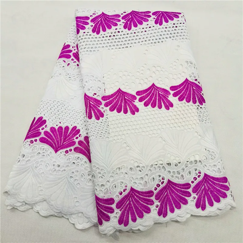 

High Quality Swiss Voile Lace 2019 African Lace Fabric African Swiss Cotton Embroidered Atiku man fabric For Party Dress HL1109