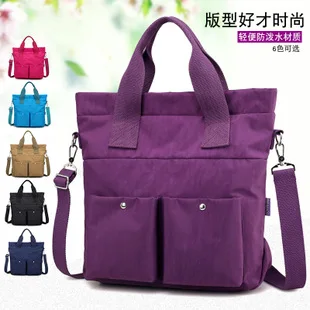 Xi shui bu нейлоновая сумка Bag2018 новая стильная женская сумка повседневная сумка с несколькими карманами квадратная сумка для пеленок