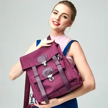 Стиль Женская сумка модный рюкзак водонепроницаемый Оксфорд с корейской моды женская сумка поколение жира