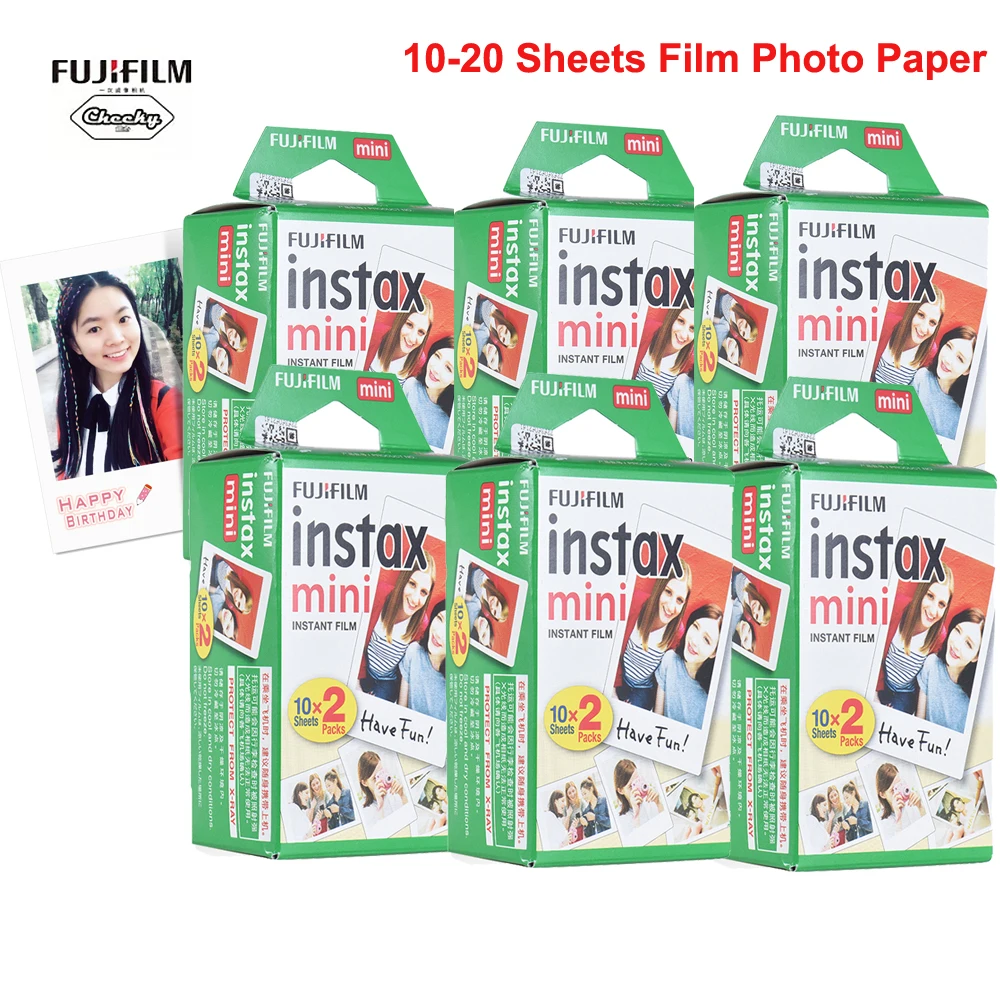 Bukken bleek Onmogelijk Fujifilm Instax Mini Film 8 9 Film 10 200 Sheet Mini White Instant Photo  Paper for Camera Instax Mini7s 50s 90 Photo Paper White|Film| - AliExpress