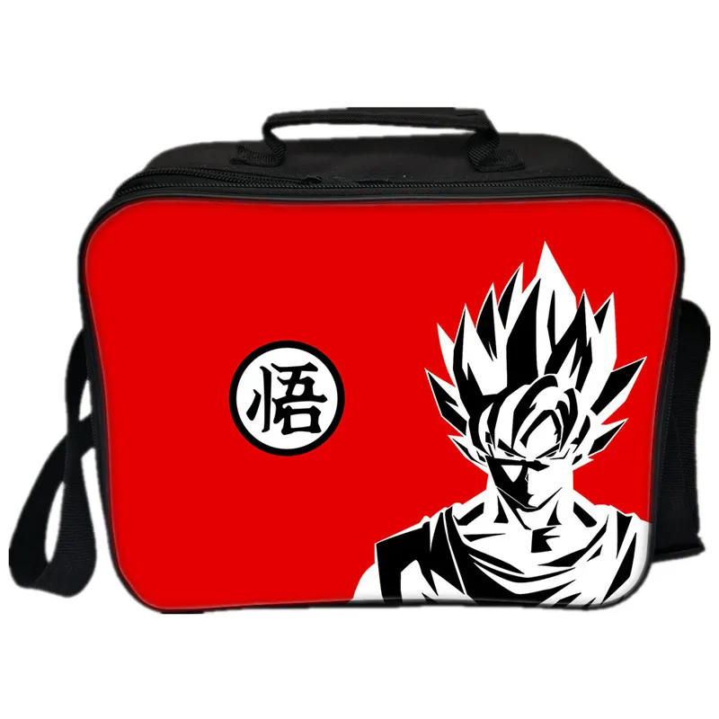 8 Студенческий работник Dragon Ball Z Супер Saiyan сумка для ланча Мужская и женская обувь для мальчиков и девочек сумка-холодильник изоляционная сумка модная сумка для ланча - Цвет: 8