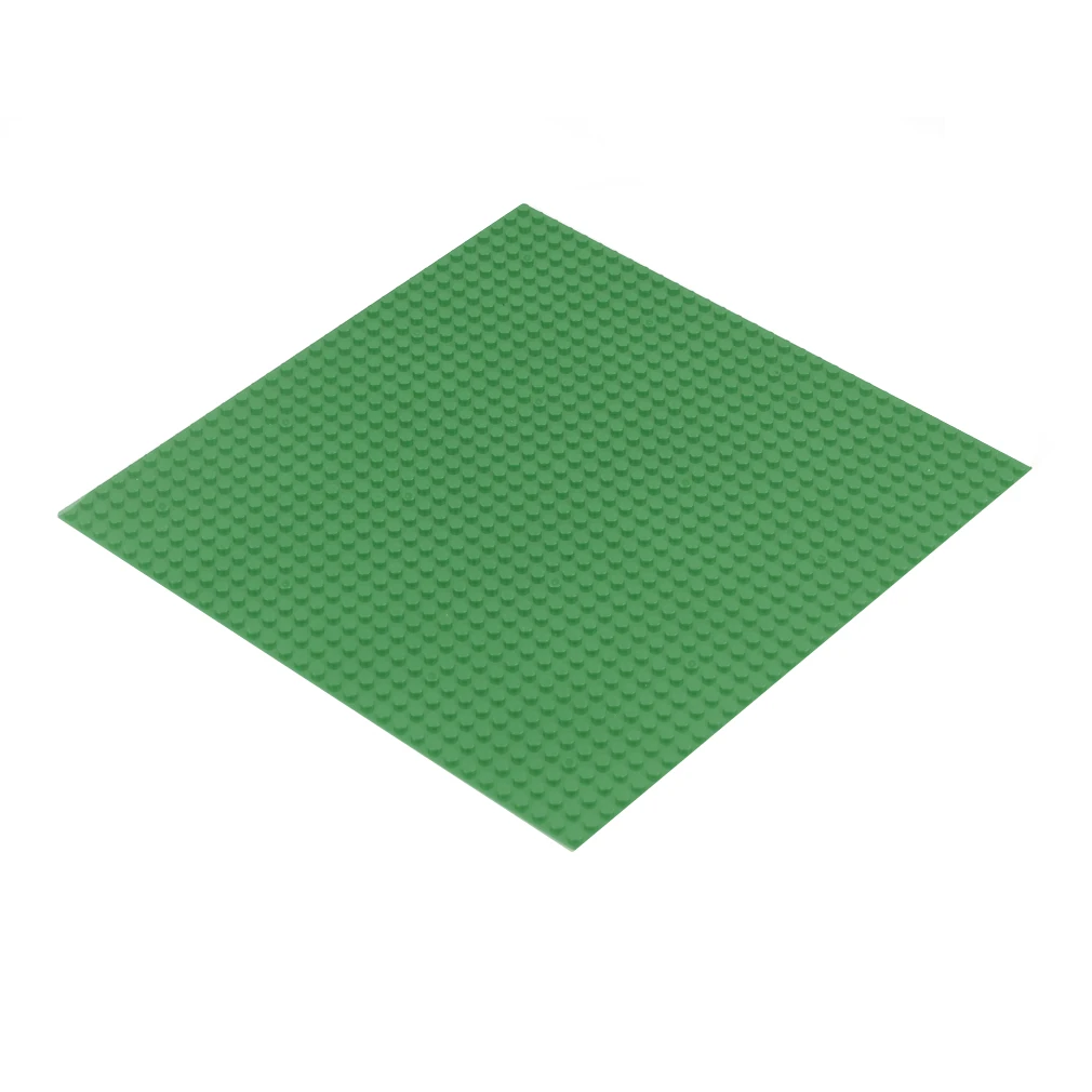 OCDAY 3pcs 32*32 Holes Universal DIY Building Small Particles Puzzle Floor Children Enlightenment Toys Floor Board