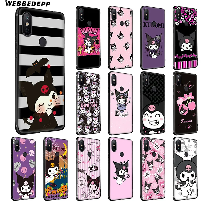 Kuromi Cat Soft Silicone Case for Xiaomi Redmi Note 7 6 6A 5 4 4X 4A S2 Plus Pro Lite Go |