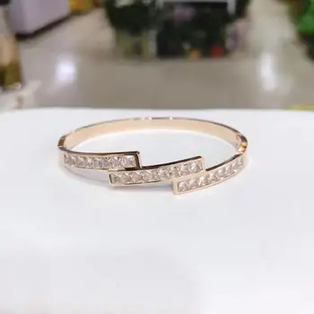 

Zircons bracelet New Arrival Fashion Wrap Cuff Charms Crystal simulated Pearl Beads Force Bracelet For Women Jewelry Wholesale