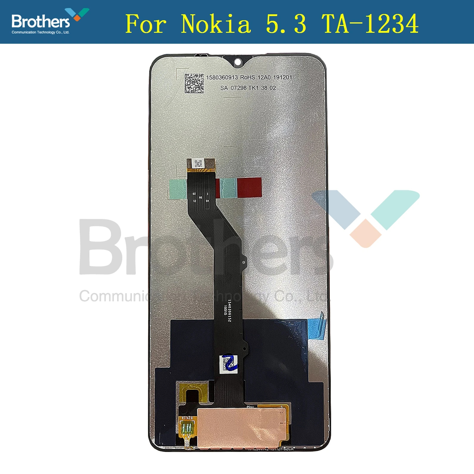 

6.55" ORIGINAL Display for Nokia 5.3 LCD TA-1234 Display Touch Screen Replacment TA-1227 TA-1229 TA-1223 for Nokia 5.3 display