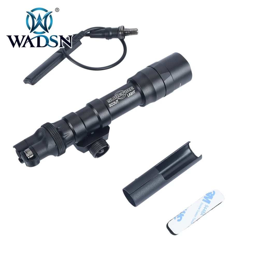 WADSN тактический флэш-светильник M600DF с SL07 Scout двойной переключатель страйкбол факелы 1400 люмен лампа в форме пистолета WD04019 Softair оружейный светильник