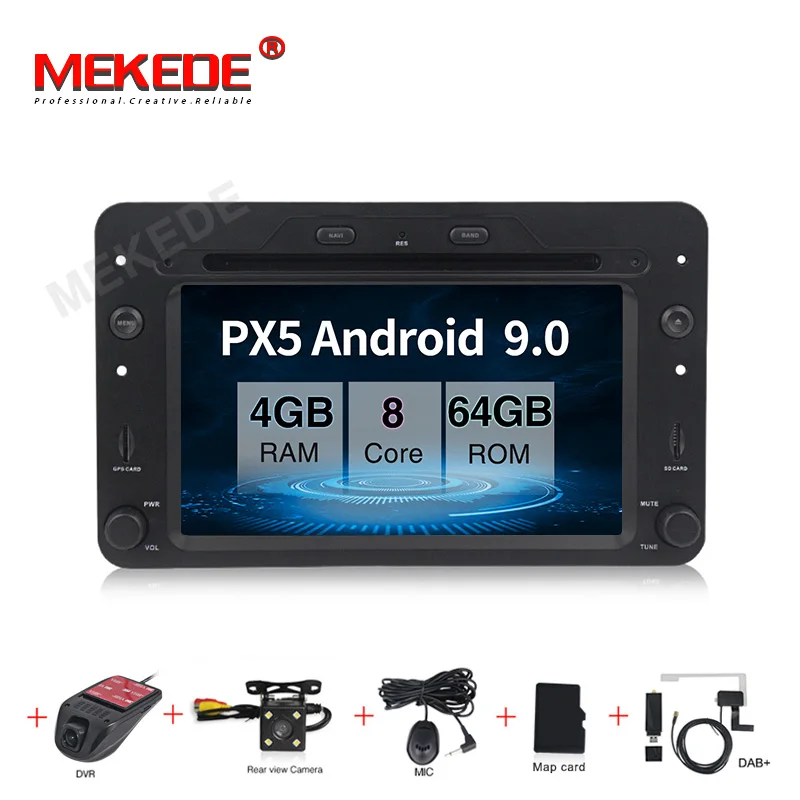 MEKEDE 4G 64G Android 9,0 автомобильный DVD gps для Alfa Romeo spider Alfa Romeo 159 Brera 159 Sportwagon Радио Стерео Автоматическая навигация