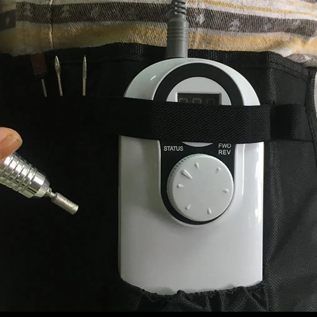 Nail Polishing Machine Rechargeable Portable Nail Polishing Machine 30000 Turn Electric Unloading Machine With Waist Pack