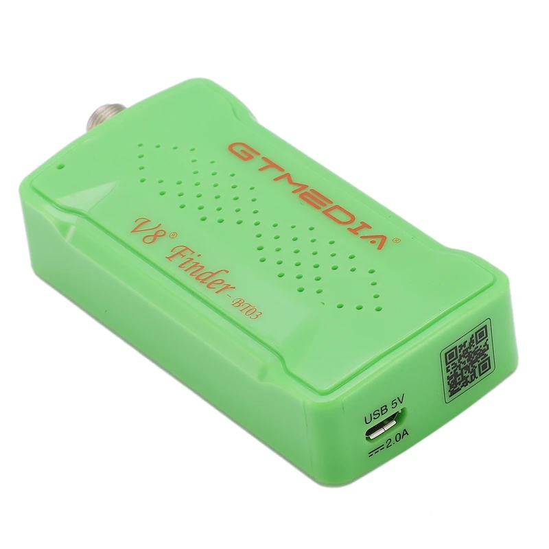 GTMEDIA мини спутниковый искатель Bluetooth DVB-S2 V8 Finder BT03 Satfinder поддерживает систему Android Ios и Iphone для HD 1080P