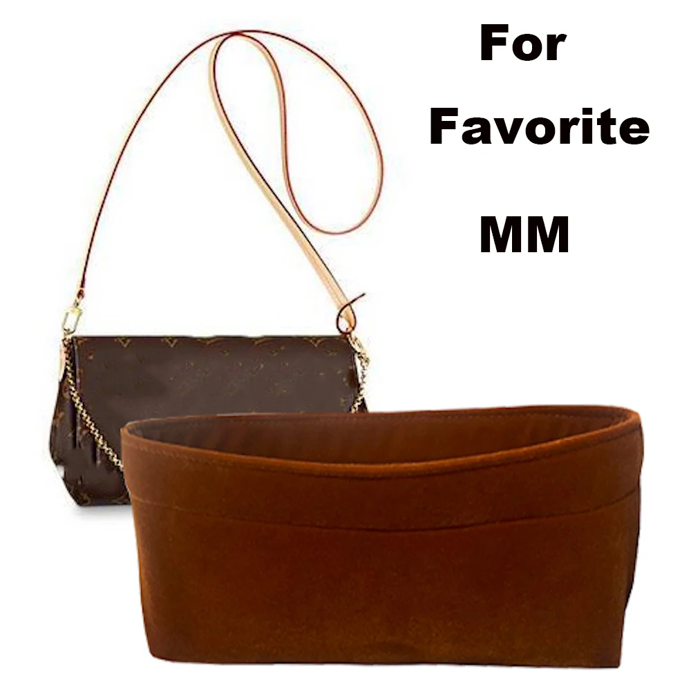 

For Favorite MM Purse Organizer Insert - Premium Velvet (Handmade/20 Colors)