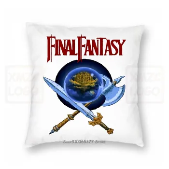 

Final Fantasy Nes Box Art Retro Video Game Pillow case Women Men