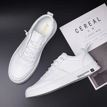 

male size casual casuales zapatillas men hombre large loafers mens sapato Mens spring 2020 shoe couro summer leather man shoes