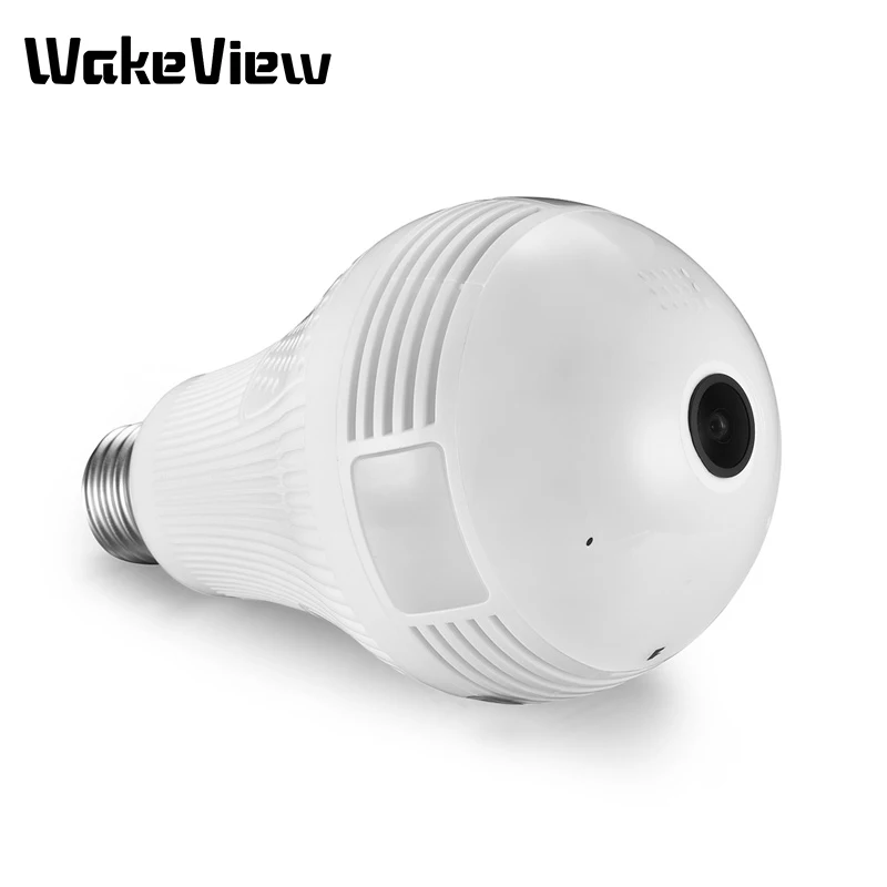 WakeView 1.3MP/2MP/3MP WiFi интеллектуальная панорамная камера лампа рыбий глаз охранная CCTV