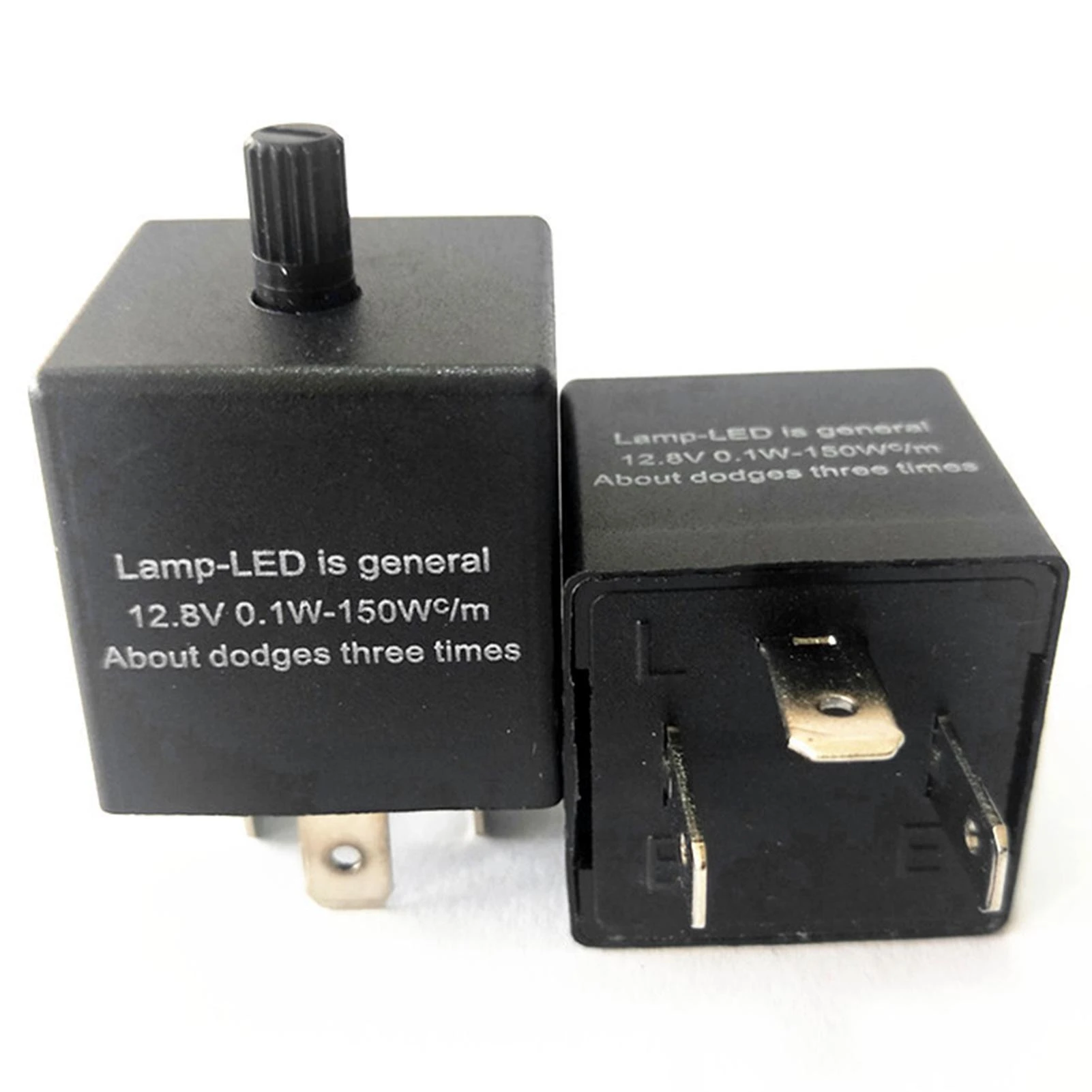 Electronic Led Adjustable Flasher Relay For Turn Signal Light Blinker