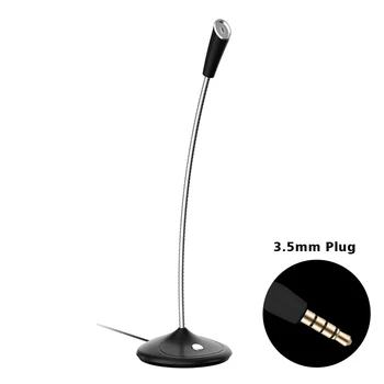 

For Computer Condenser Microphone Video Conference Speech Recording Non Slip Studio Omnidirectional Pickup Wired Noise Reduction