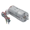 JGA25-370 DC deceleration motor with encoder speed measuring code disc strong moment 6V 12V 24V ► Photo 2/5