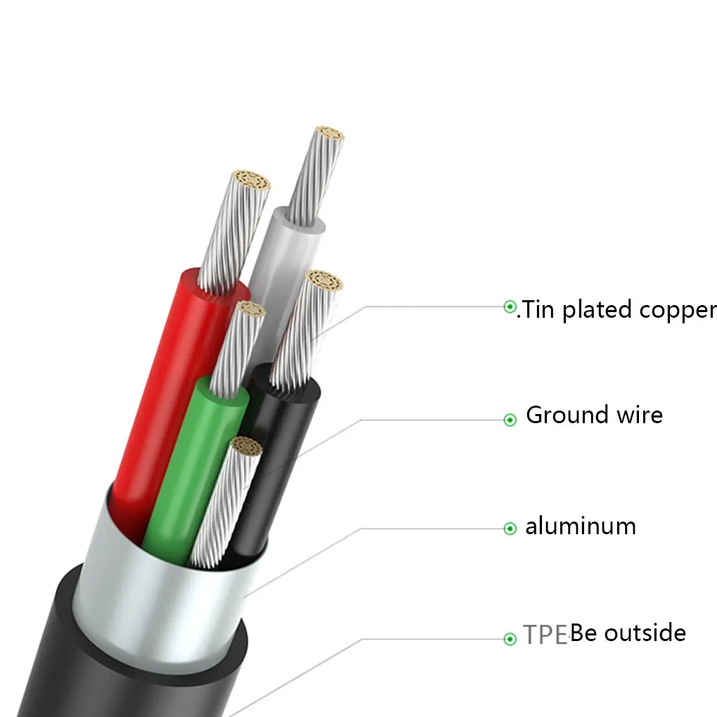 Видео адаптер type-c в HD из алюминиевого сплава USB-C типа телефона ноутбука к HDTV конвертер проектора
