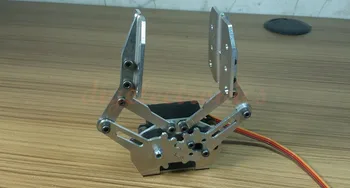 

Metal Robotic Arm Manipulator Gripper Robot Mechanical Claw Clamp Compatible With MG996R/DS3218 Servo for Robot Arm Part