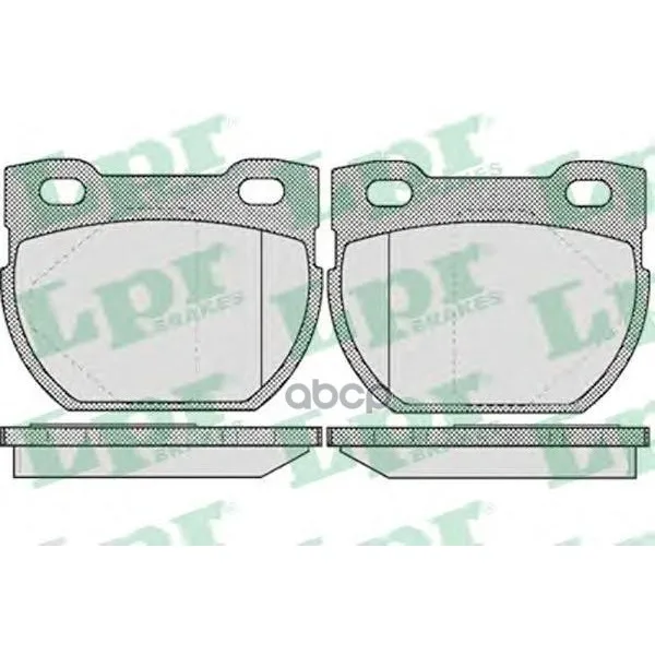 Колодки Тормозные Land Rover Defender 90- Задние Lpr 05p611 Lpr арт. 05P611