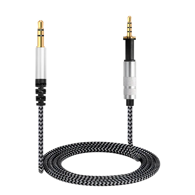 Замена кабеля 1 4 м 3 5 мм штекер 2 Мужской Hi Fi o шнур для AKG K450 K451 K452|Аксессуары