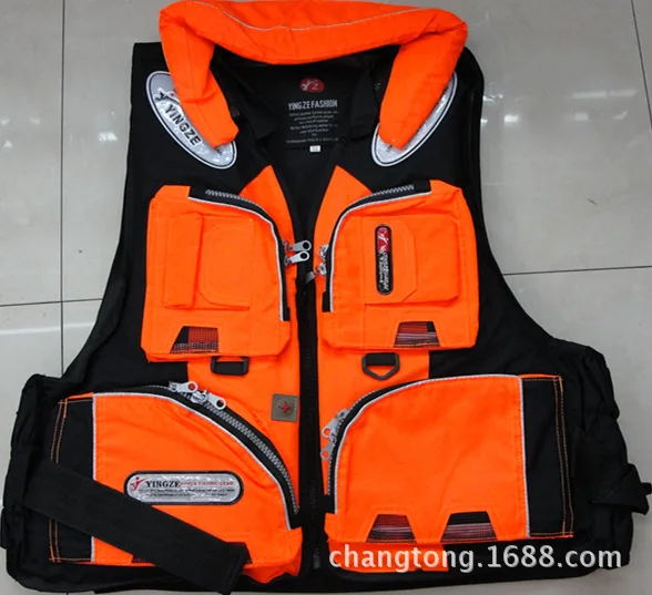 

Fishing Life Jacket Rock Fishing Service fu cai Fishing Life Jacket Collar Hat Deconstructable with Cross-