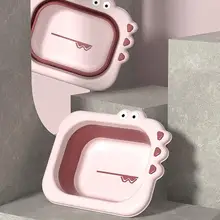 Bassin de bain Portable, Adorable, capacité raisonnable, pour enfants, baignoire pour bébé