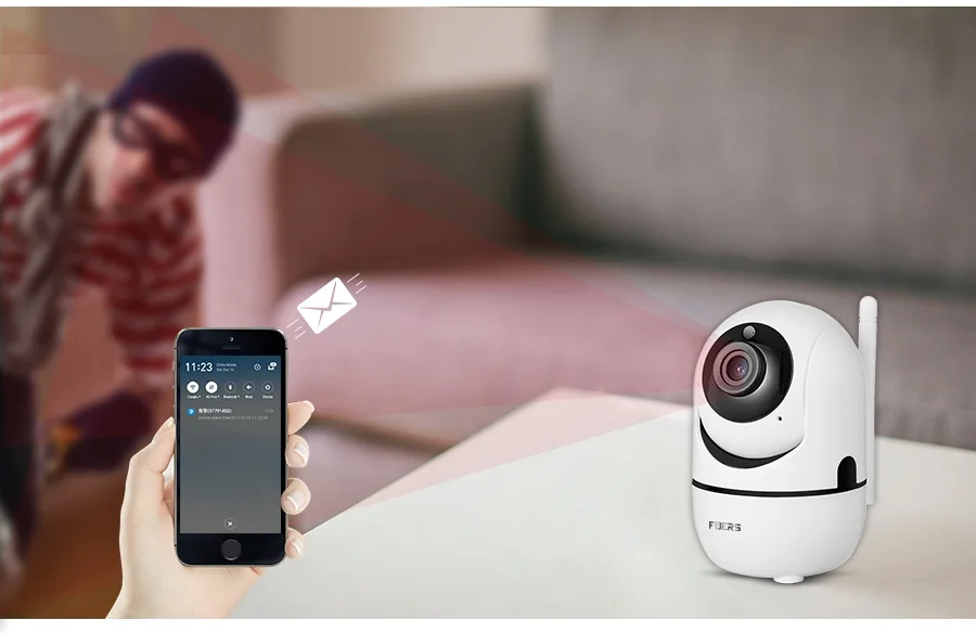 Fuers HD 1080P IP камера Tuya APP крытая камера мини беспроводная домашняя безопасность WiFi камера наблюдения ночное видение CCTV камера