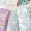 Yoofun 30sheets Album Scrapbooking Material Paper Stickers Collection Storage Book Card Holder Transparent Photo Storage 3