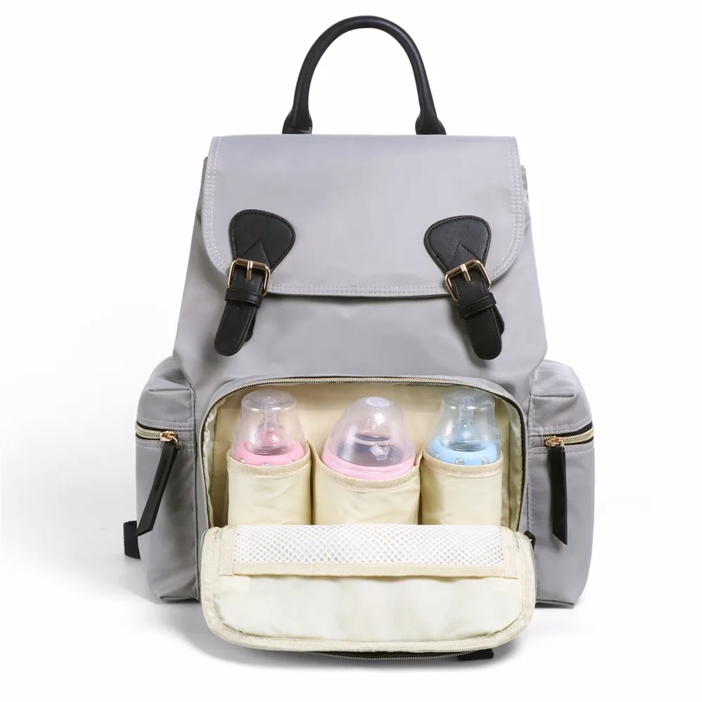 Сумка для детских подгузников, модный рюкзак для мам, сумки для мам, Большая водонепроницаемая сумка для детских подгузников, большая сумка для детских колясок - Цвет: Прозрачный