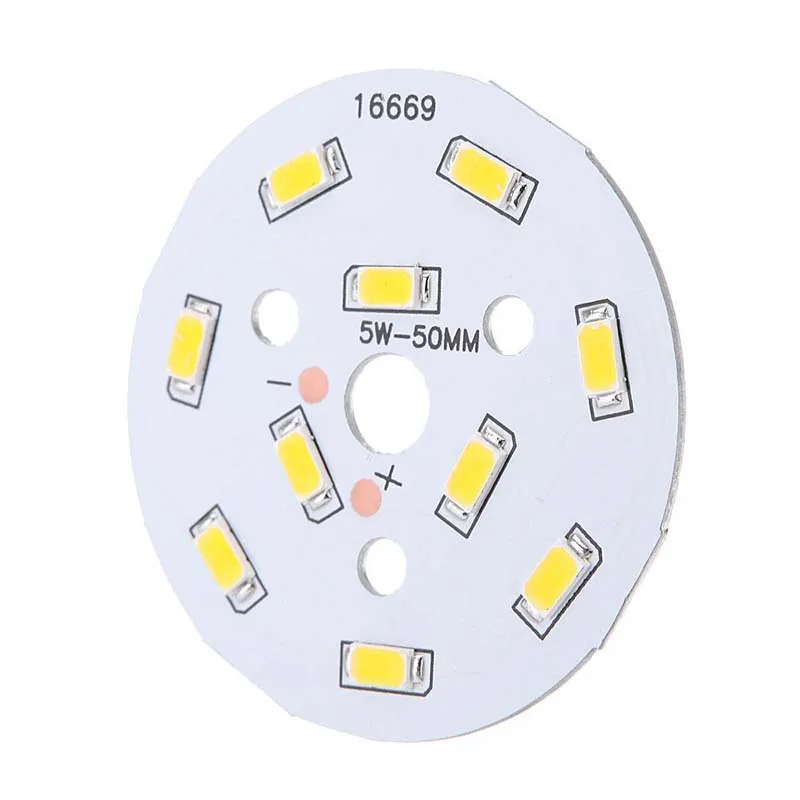 2x5W светодиодный светильник круглый 5730 SMD лампа пластина 10 s супер яркий чип лампы