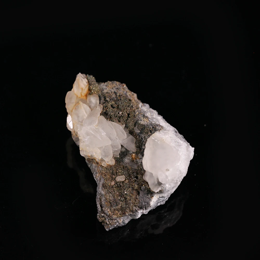 60g Natural Calcite Pyrite Mineral crystals specimens form jiangxi PROVINCE CHINA A1-4 | Дом и сад